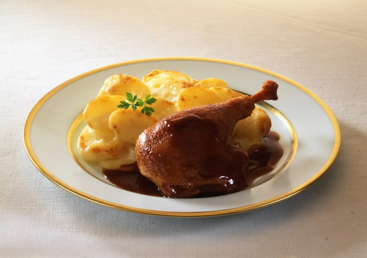 Confit canards