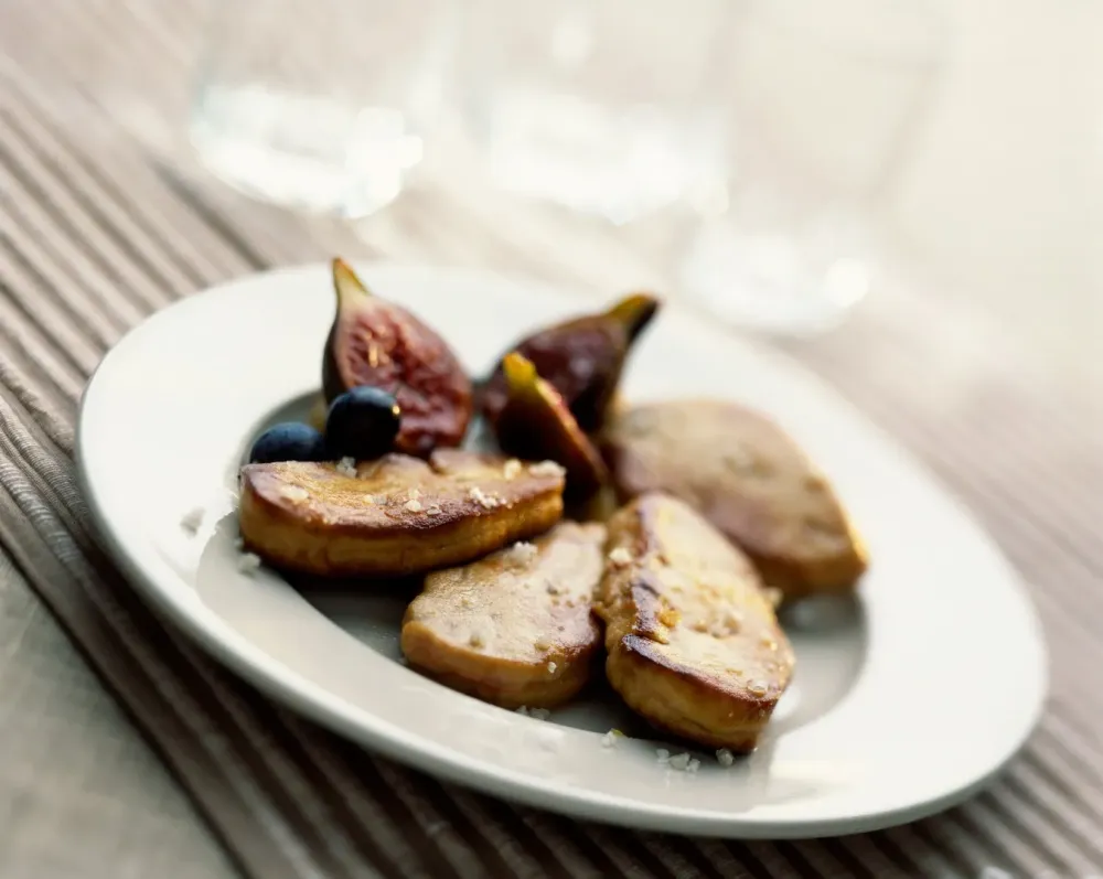 Foie gras de canard en escalopes