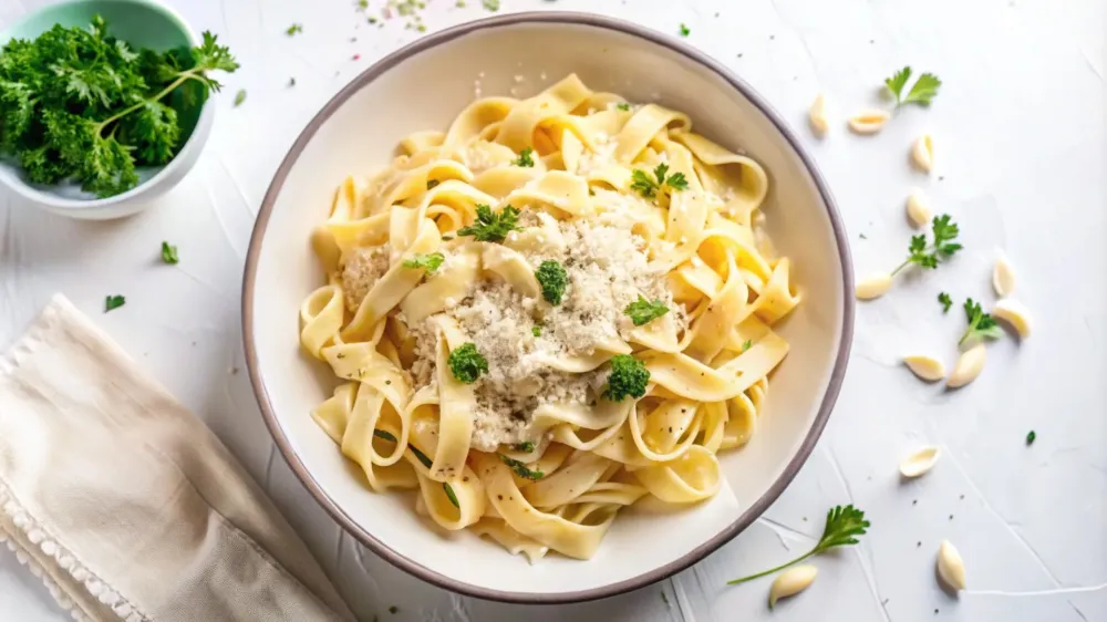 Tagliatelles foie gras
